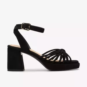 Ritzy 75 Faye Black Suede