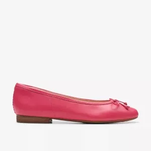 Fawna Lily Bright Pink Leather